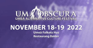 Uma Obscura återvänder 18-19 november!