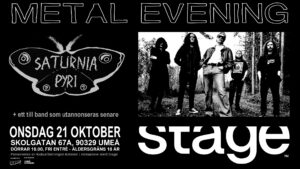 2026-10-21 Metal evening med Saturnia Pyri mfl